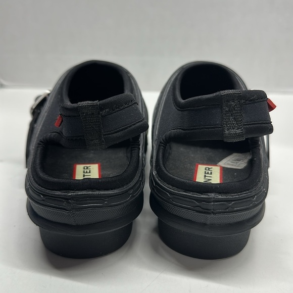 Hunter Original Clogs Waterproof Slip On Rubber Low Top Shoes Black Women's 5 - Picture 4 of 8